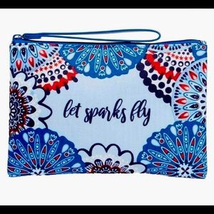 ๐HP 2x ๐Vera Bradley โLet Sparks Flyโ Wristlet